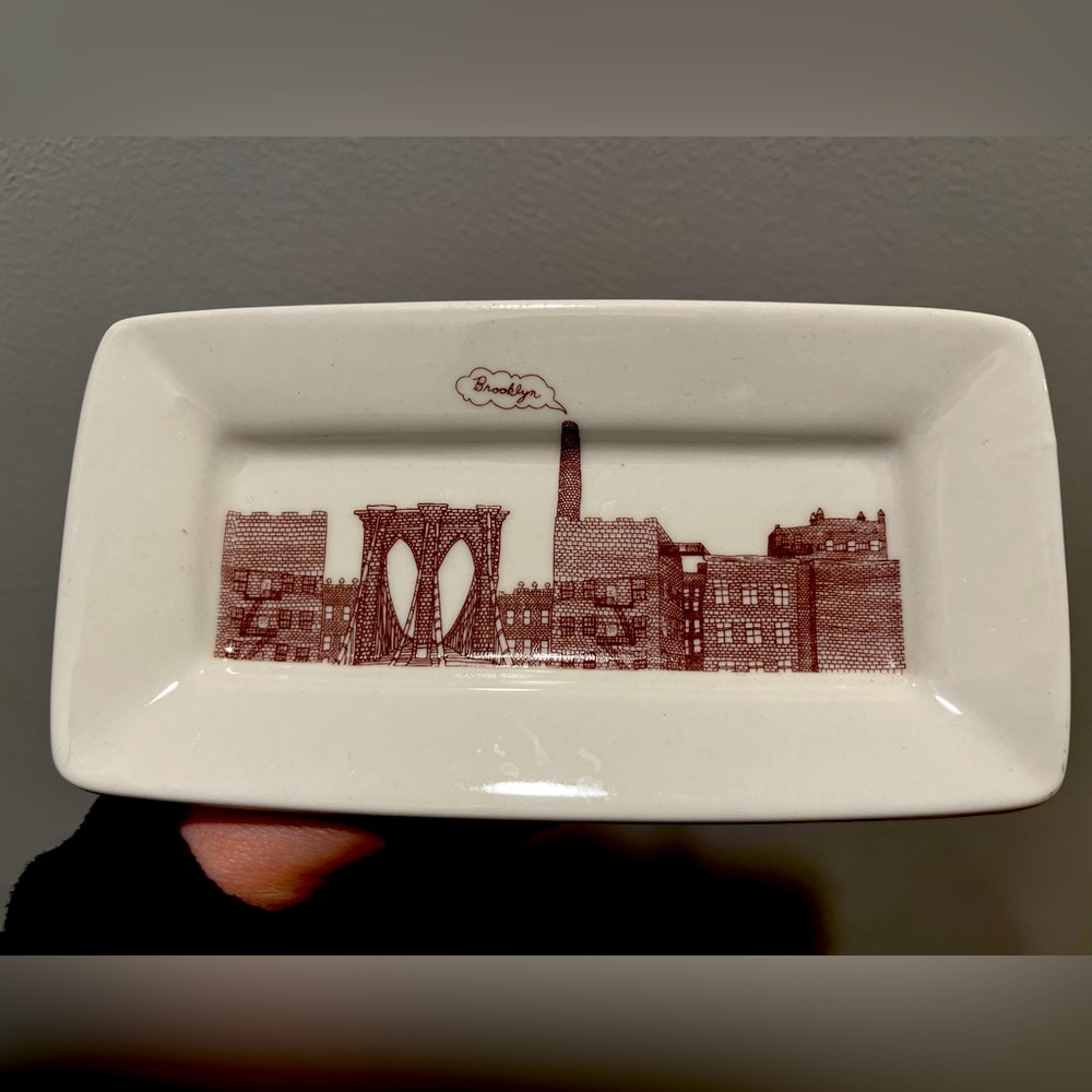 Brooklyn Fishs Eddy trinket tray